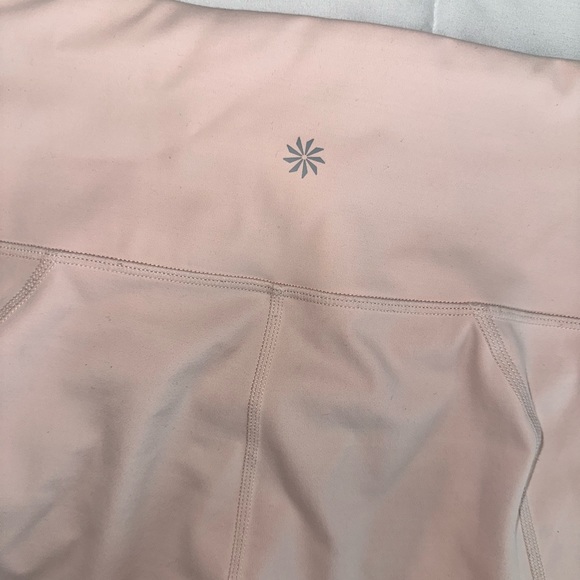 Athleta Eclipse 7/8 High Rise Pink Leggings - Picture 6 of 7